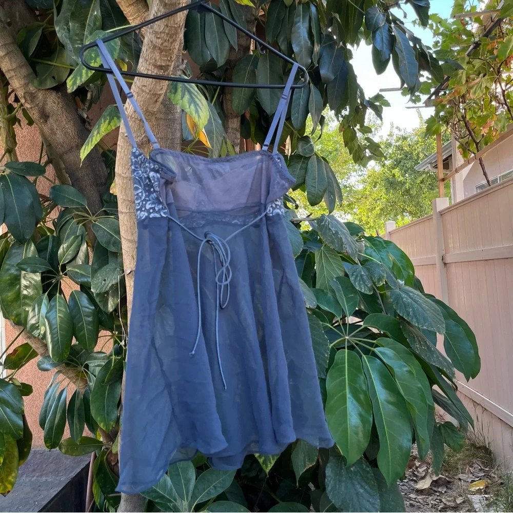 Vintage lace sheer lingerie slip! - Picture 4 of 4